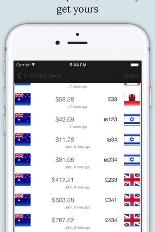 Foreign Exchange Tracker screenshot 3