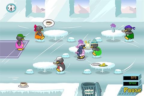 Penguin Diner Dash:Restaurant Story screenshot 4
