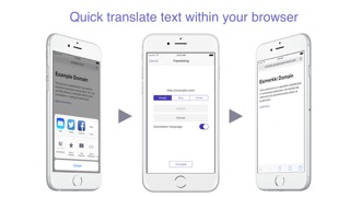 ReTranslator - translating web pages and extension for Safariのおすすめ画像1