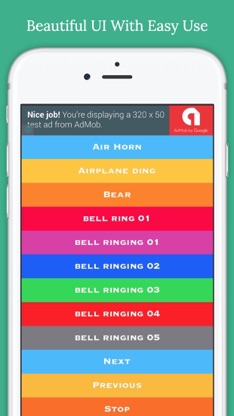 Bell Sounds FREE (Christmas,Fire alarm,Police Siren,Schoo Bells Sound) screenshot 1