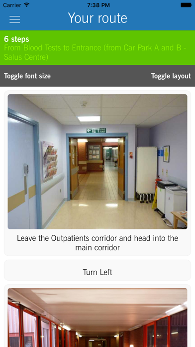 Southport Hospital iPhone screenshot 1 - Health & Fitness app