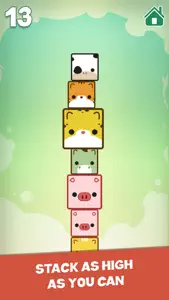 Pet Cube: Tower Stack screenshot #2 for iPhone