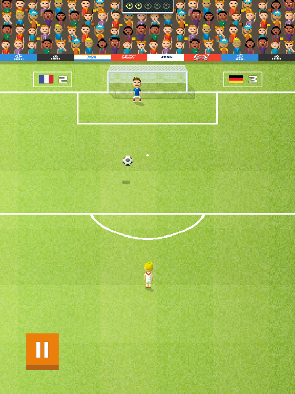 Screenshot #4 pour Pixel FreeKick - Soccer Tiny Cup