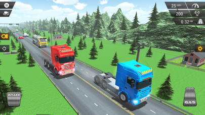 Racing In Truck iPhone screenshot