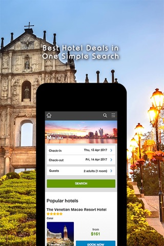 Macau Hotel Search, Compare Deals & Booking With Discount screenshot 2