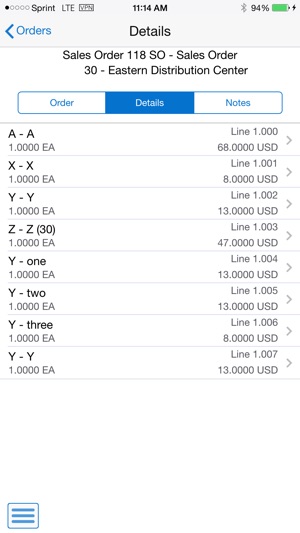 Sales Order Counts Smartphone for JDE E1(圖3)-速報App