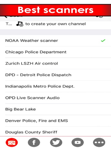 Screenshot #4 pour Police live radio scanners - Listen to the best police scanner feeds from all over the world