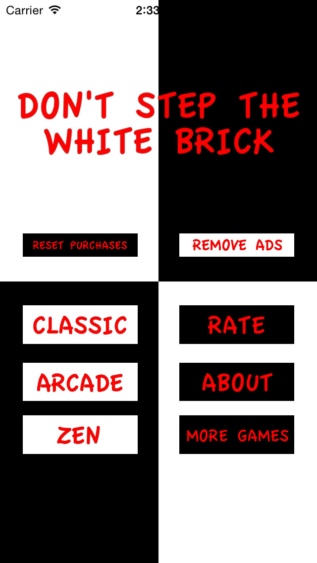 Dont Step The White Brick - Classic Edition