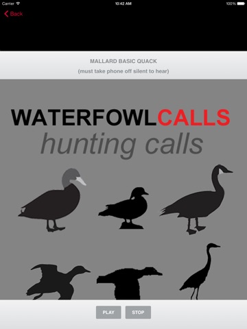Waterfowl Hunting Calls LITE- The Ultimate Waterfowl Hunting Calls App For Ducks, Geese and Sandhill Cranes screenshot 2