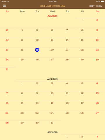 Screenshot #4 pour Pregnancy Due Date Quickly Calculator - Pregnant,Baby Tracker,Countdown Birth Calendar
