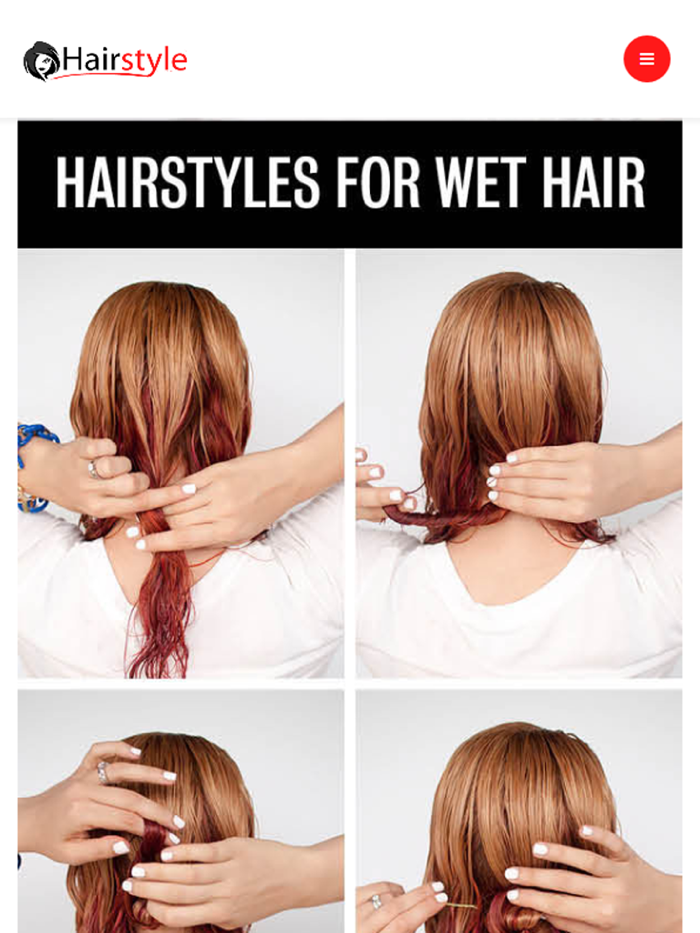 Easy Hairstyles Step by Step Pictures