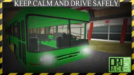 dangerous mountain & passenger bus driving simulator cockpit view – transport riders safely to the parking iphone screenshot 4