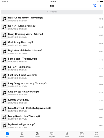 Screenshot #5 pour Music Lite - Music Player