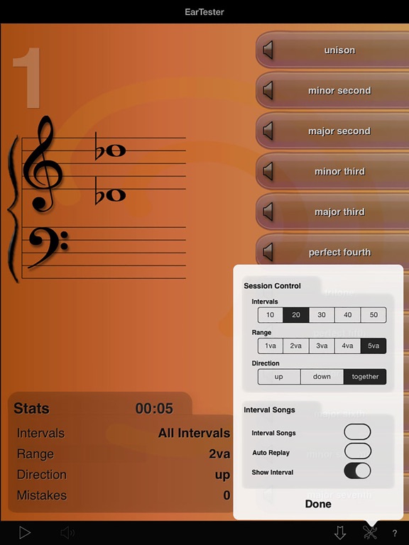 Screenshot #3 for EarTester