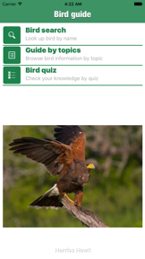 Bird Guide - Offline bird identification app screenshot