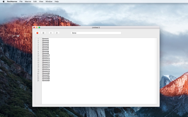 Screenshot #1 pour RecMacros