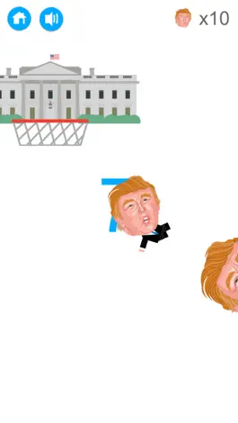 Game screenshot Dump Trump Dump vs Basketball Messenger : FREE apk