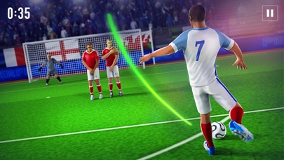 Screenshot #2 pour Perfect FreeKick 3D - Top FreeKick Game