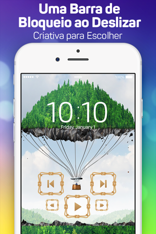 Lock Screen Designer Free - Lockscreen Themes and Live Wallpapers for iPhone. screenshot 4