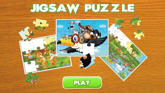 動物 ジグソーパズル パズル -  パズル プリスクール学習ゲーム -のおすすめ画像1