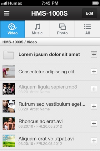 HUMAX Media Player screenshot 2