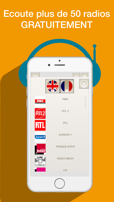 Screenshot #1 pour RADIO FM GRATUIT FRANCE - Lecteur de radio direct