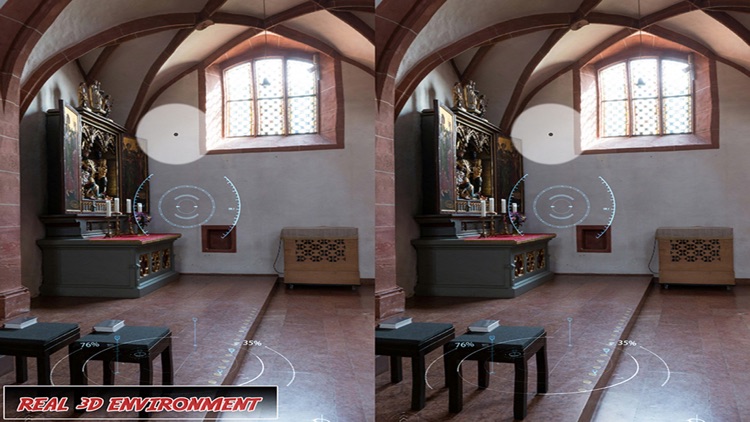 VR - 3D Church Interior Views