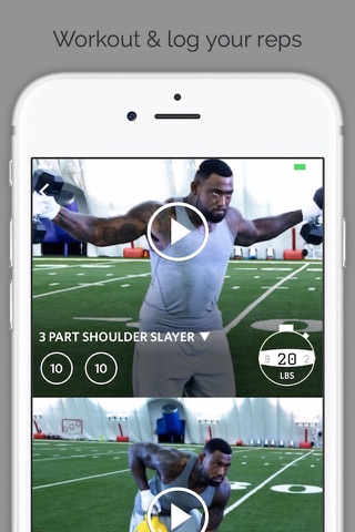 Proday Athlete Workout: Weight lift & body build abs & butt with squat, hiit & cardio screenshot 3