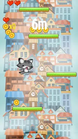 Game screenshot Happy Cat Jump City apk