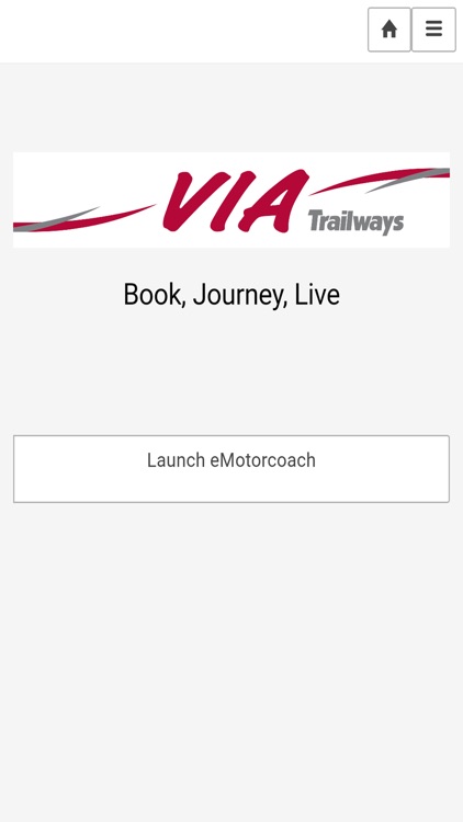 VIA Trailways iOS app