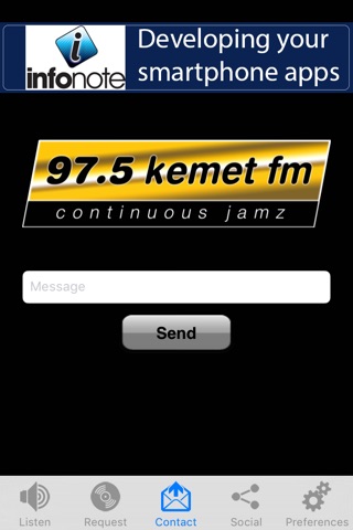 Kemet FM 97.5 screenshot 3