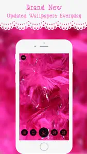 Stylish Pink Live Wallpapers & Backgrounds – HD quality Girly Theme Lock Screen Wallpaper screenshot #4 for iPhone