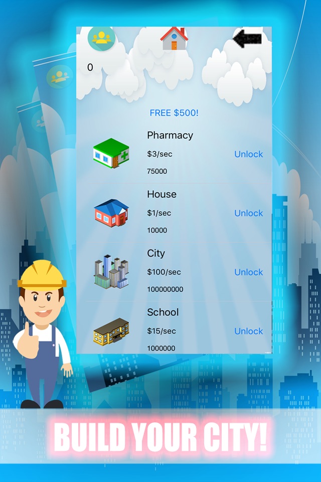 City Billionaire - Build Your Own City Clicker screenshot 3