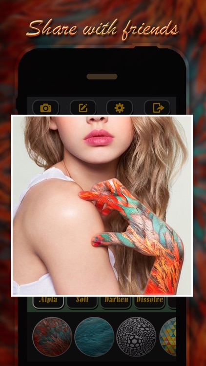 Pic Morph Wild Mix Pro - Transform yr Skin or Face with Extraordinary Pattern and Animal Texture.s screenshot-4