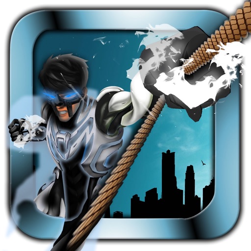 Metal Man Rope - Jump and Fly to Save the City Streets Icon