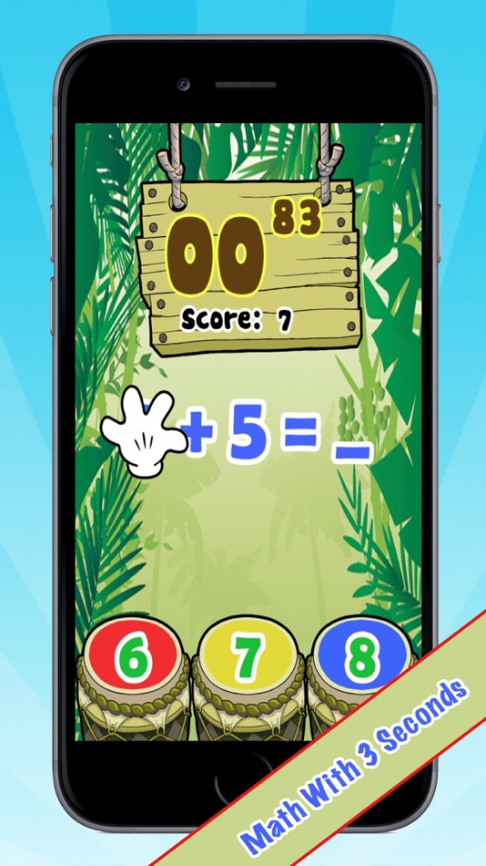 #1. Math 2s - Math with 2 seconds (iOS) By: TIEN BAO NGUYEN