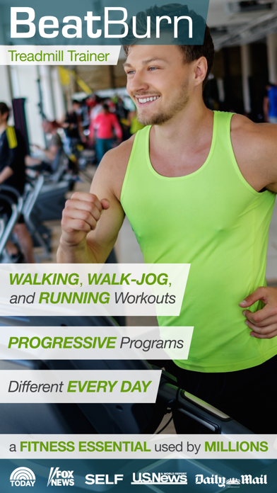 BeatBurn Treadmill Trainer - Walking, Running, and Jogging Workouts Screenshot