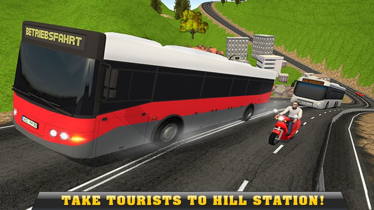 Real Off-Road Hill Tourist Bus Driver Simulator 3D