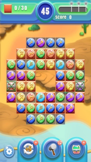 100 Hidden Treasures Match Three Puzzle(圖5)-速報App