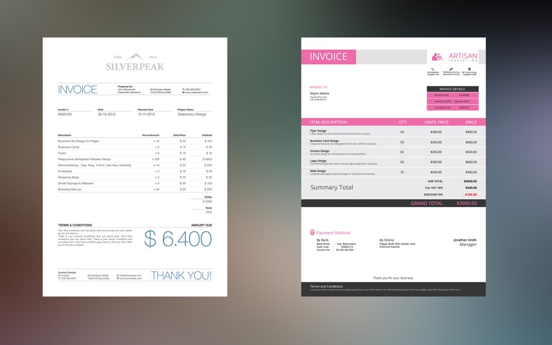 invoice for photoshop - package one for a4 size problems & solutions and troubleshooting guide - 4