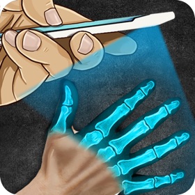 ภาพหน้าจอ (3) Laser X Ray Pointer Prank