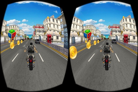 VR-Extreme Moto Bike Racing Game 3d : City Racer screenshot 4