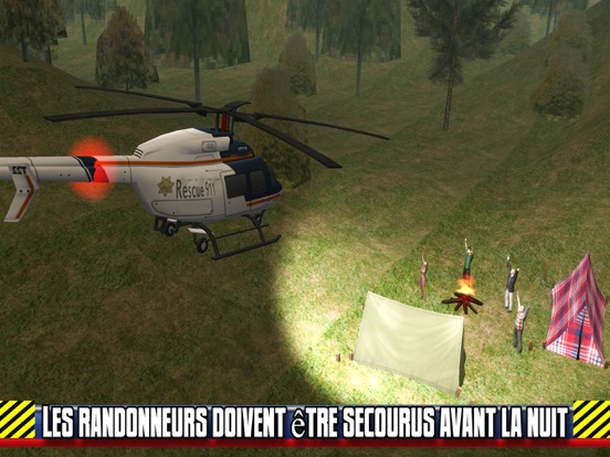 Screenshot #4 pour 911 Rescue Helicopter Flight Simulator - Missions Heli pilote en sauvetage