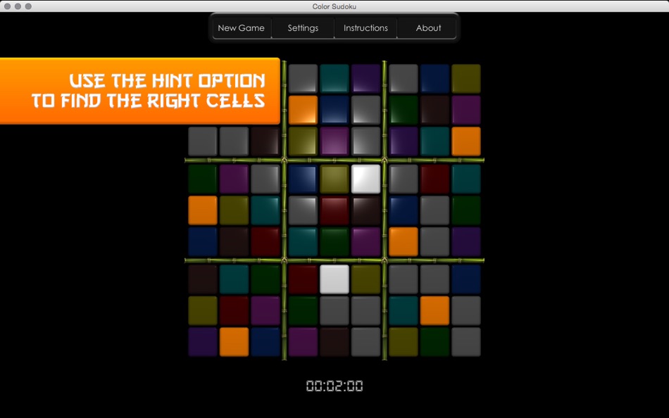 #3. Color Sudoku (macOS) 由: baKno Games