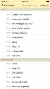 Sveriges TV-program screenshot #1 for iPhone