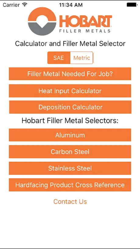 Hobart Welding Calculator