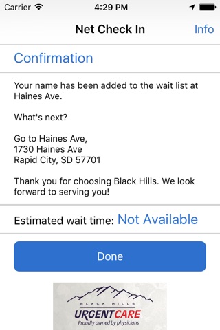 Black Hills Urgent Care screenshot 3