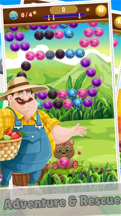 Fruit Bubble Shooter Deluxe - Addictive Puzzle Adventure Mania screenshot-3