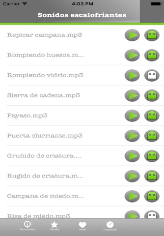 Sonidos escalofriantes screenshot 4