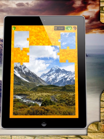 Nature Jigsaw Puzzles – Beautiful Landscape Picture Puzzle Games for Brain iPad screenshot
